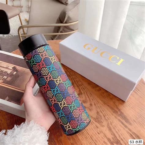 gucci gucci print cup|gucci water bottle with temperature.